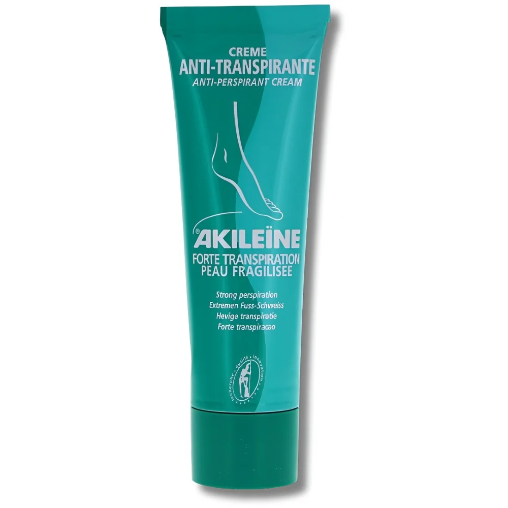 AKILEINE - CREME ANTI TRANSPIRANTE PIEDS PEAUX FRAGILISEES 50ML