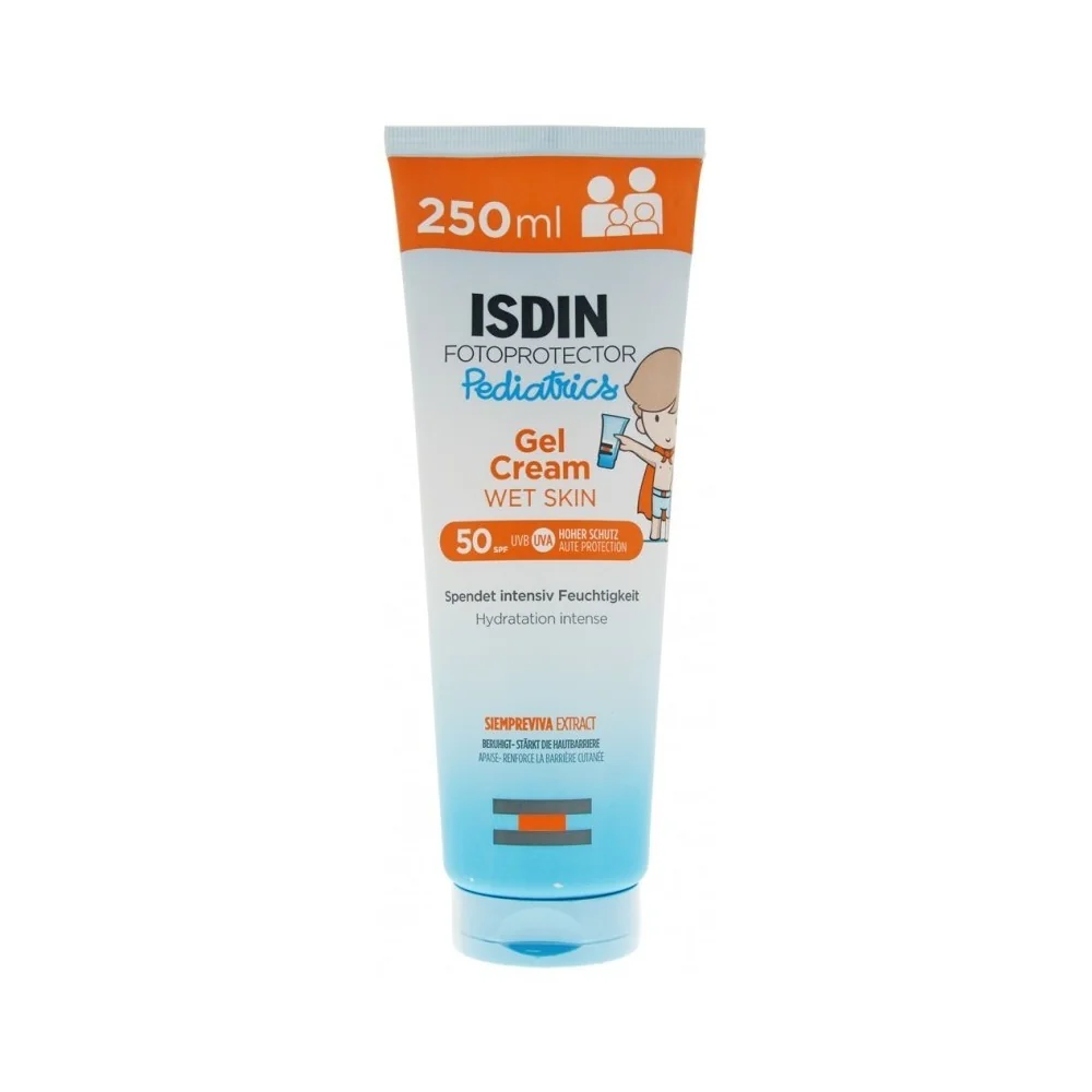 Isdin Fotoprotector Pediatrics Gel Cream Wet Skin SPF50 250ml